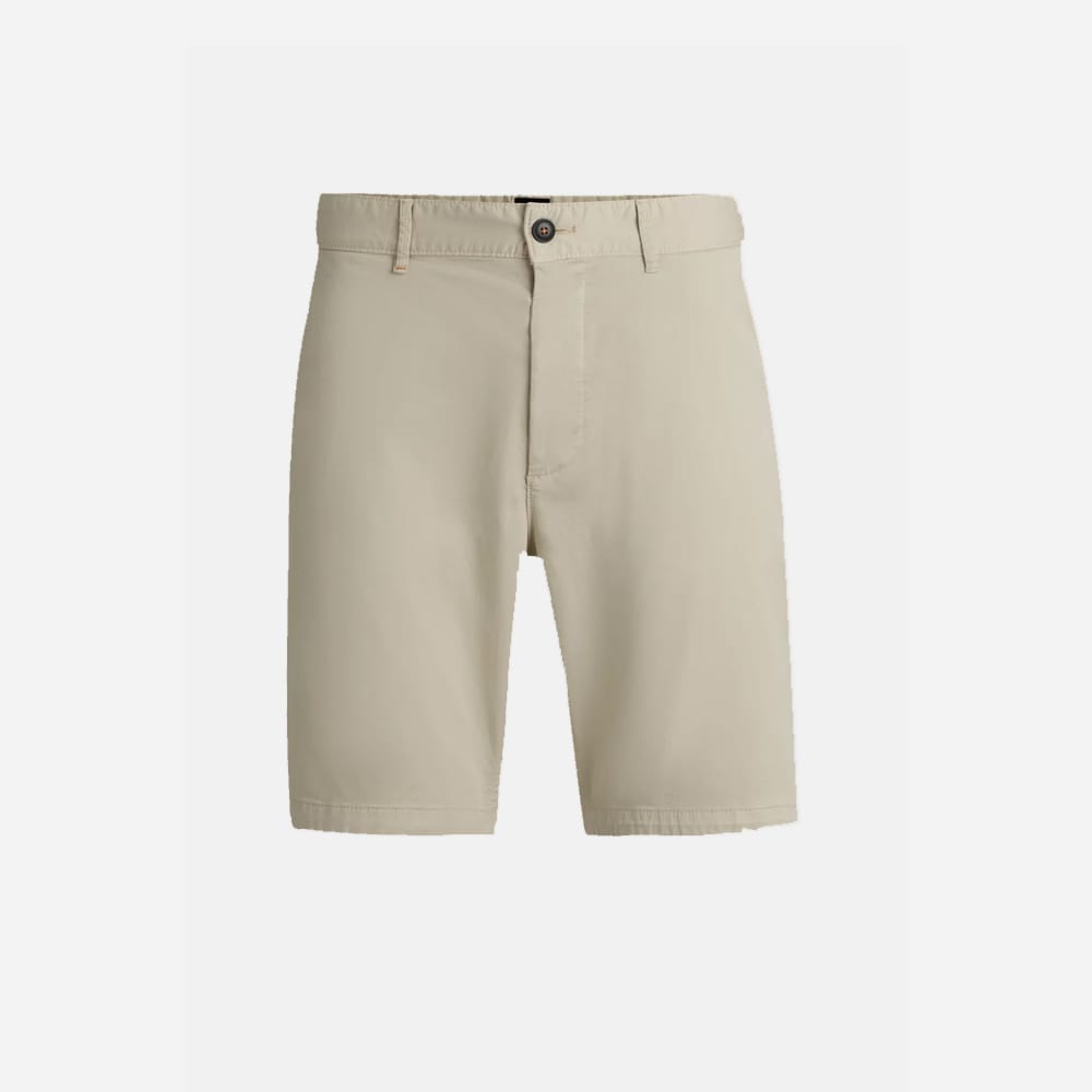 Chino Slim Shorts - Light Beige