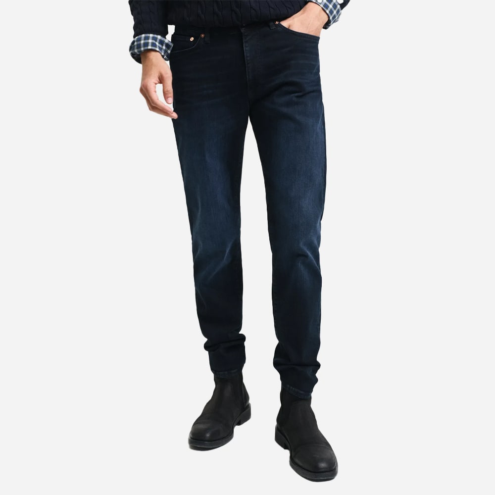 Extra Slim Active Jeans - Dark Blue