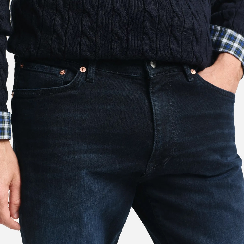 Extra Slim Active Jeans - Dark Blue