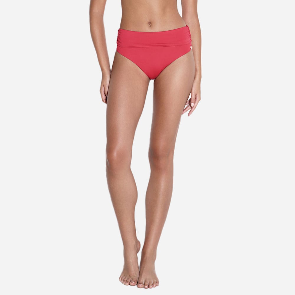 Chara Solid Bottom - Lipstick Red