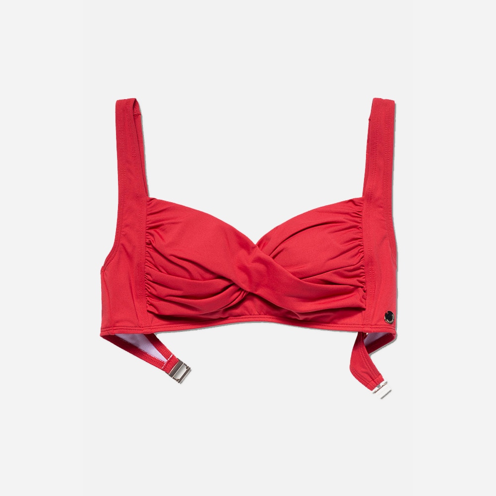 Medea Solid Top - Lipstick Red