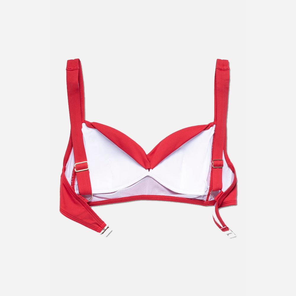 Medea Solid Top - Lipstick Red