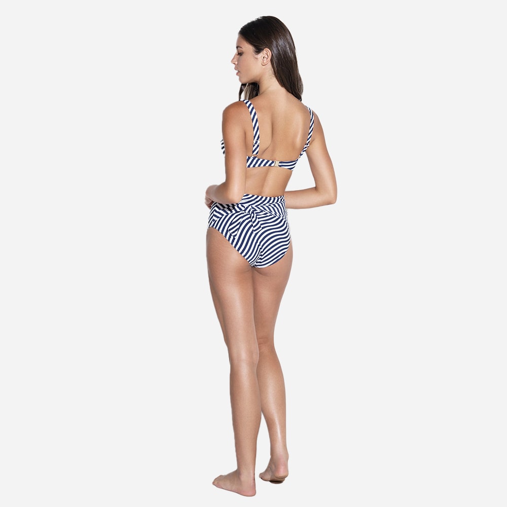Wave Chara Bottom - Navy-White