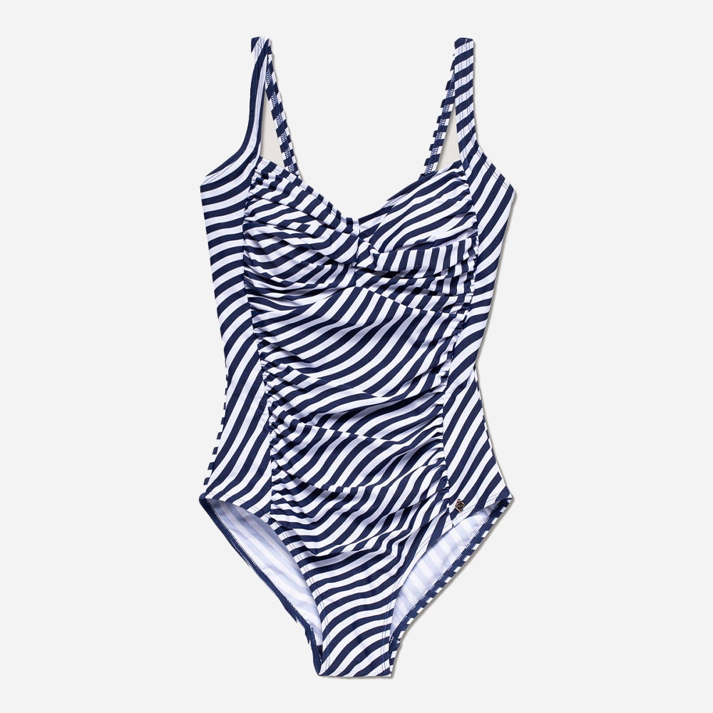 Wave Potenza Swimsuit - Navy-White