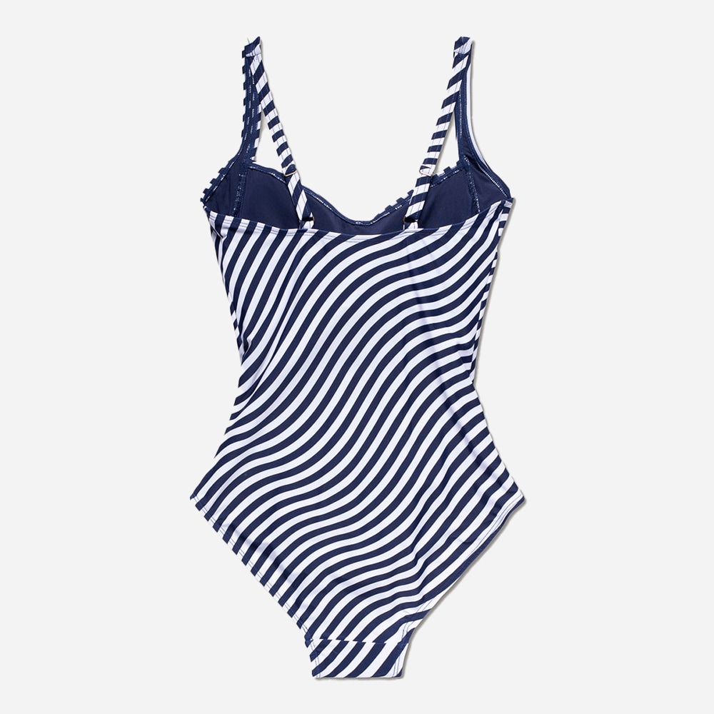 Wave Potenza Swimsuit - Navy-White