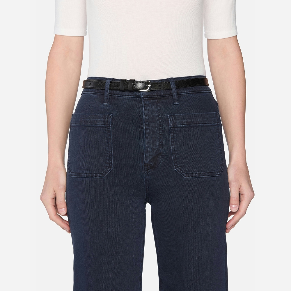 The Anchor Pant - Navy Raw Fray