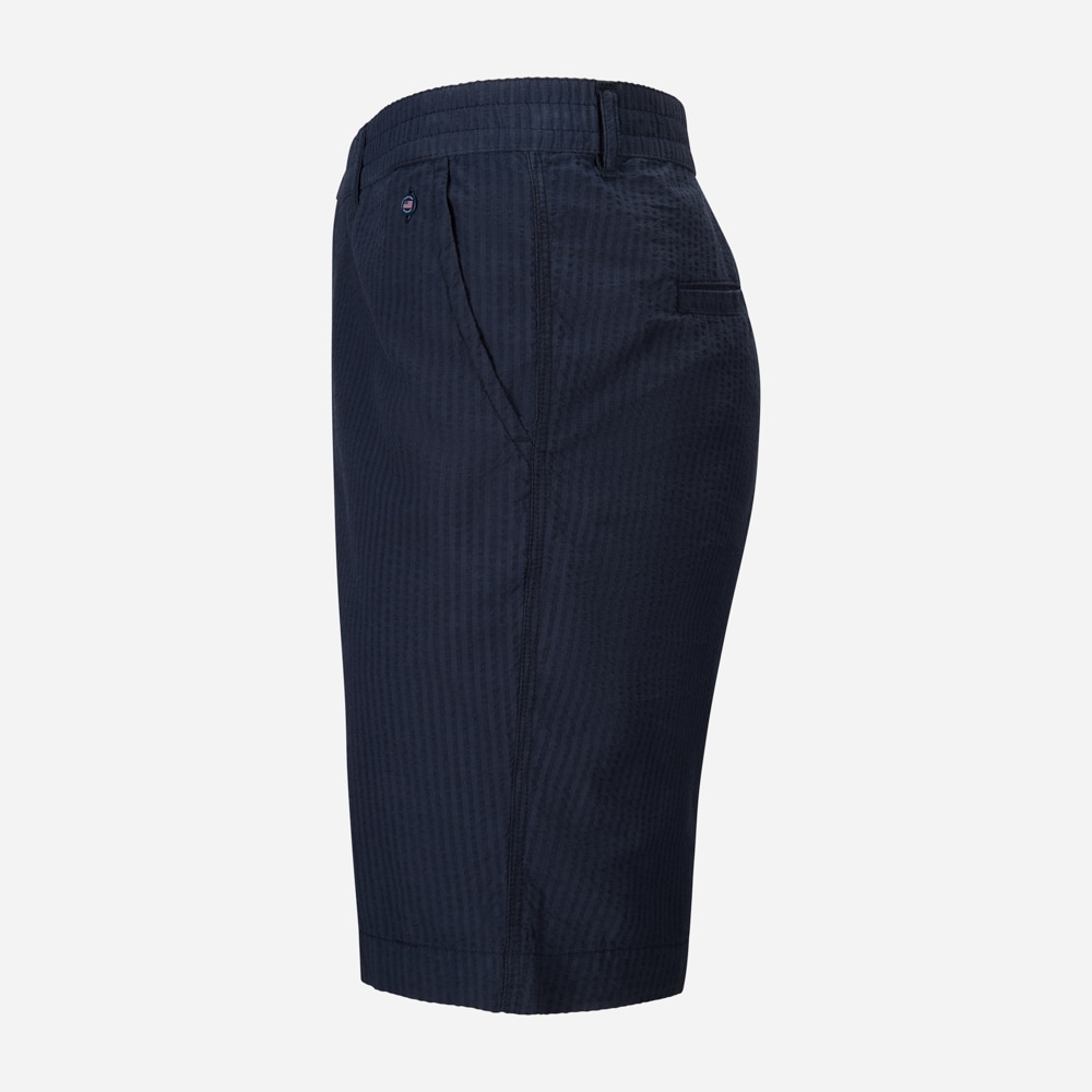 Seersucker Shorts - Navy
