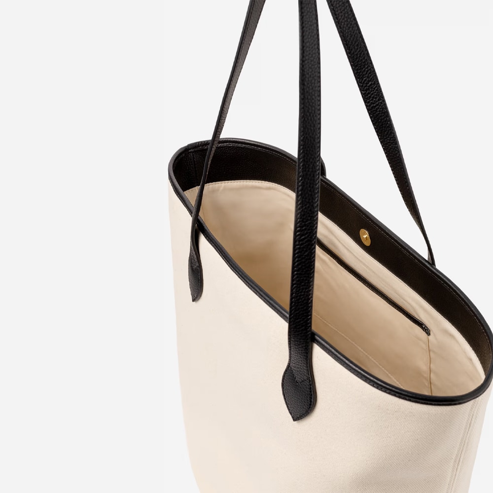 Canvas Tote Bag - Black