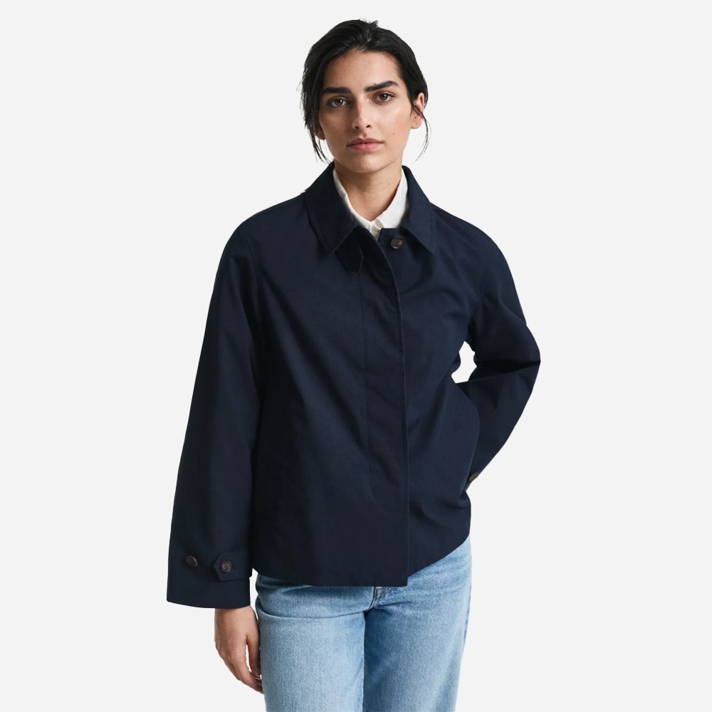Car Coat Short - Evening Blue