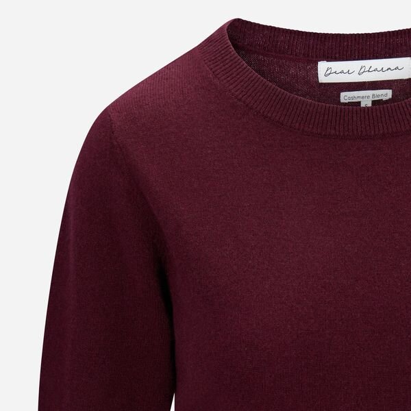 Marthe Tee Cashmere Blend - Plum