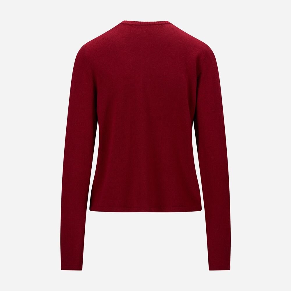 Clara Cardigan Cashmere Blend - Cherry