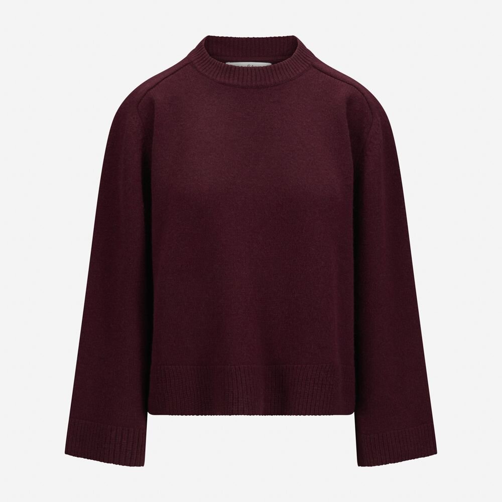 Kira Sweater Cashmere Blend - Plum