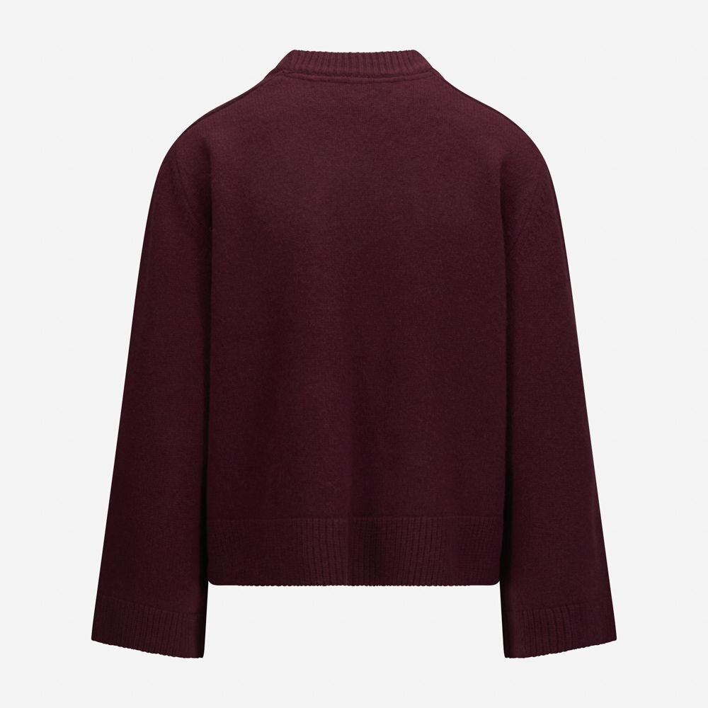 Kira Sweater Cashmere Blend - Plum