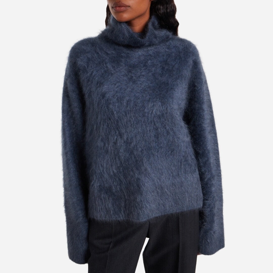 The Floren Sweater - Night Fall Brused