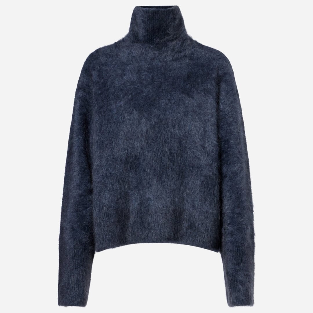 The Floren Sweater - Night Fall Brused