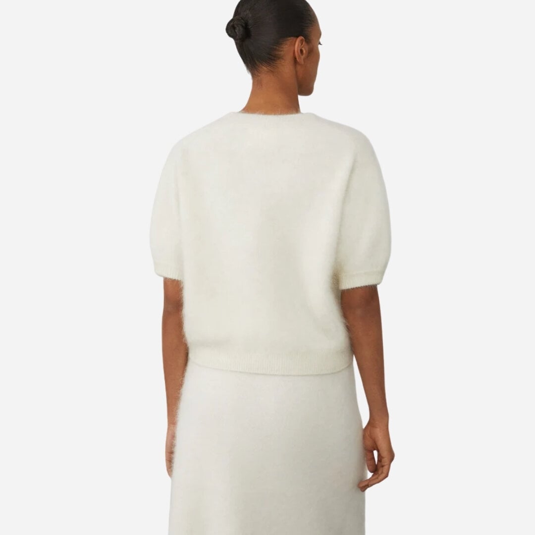 The Juniper Sweater - Cream Brushed