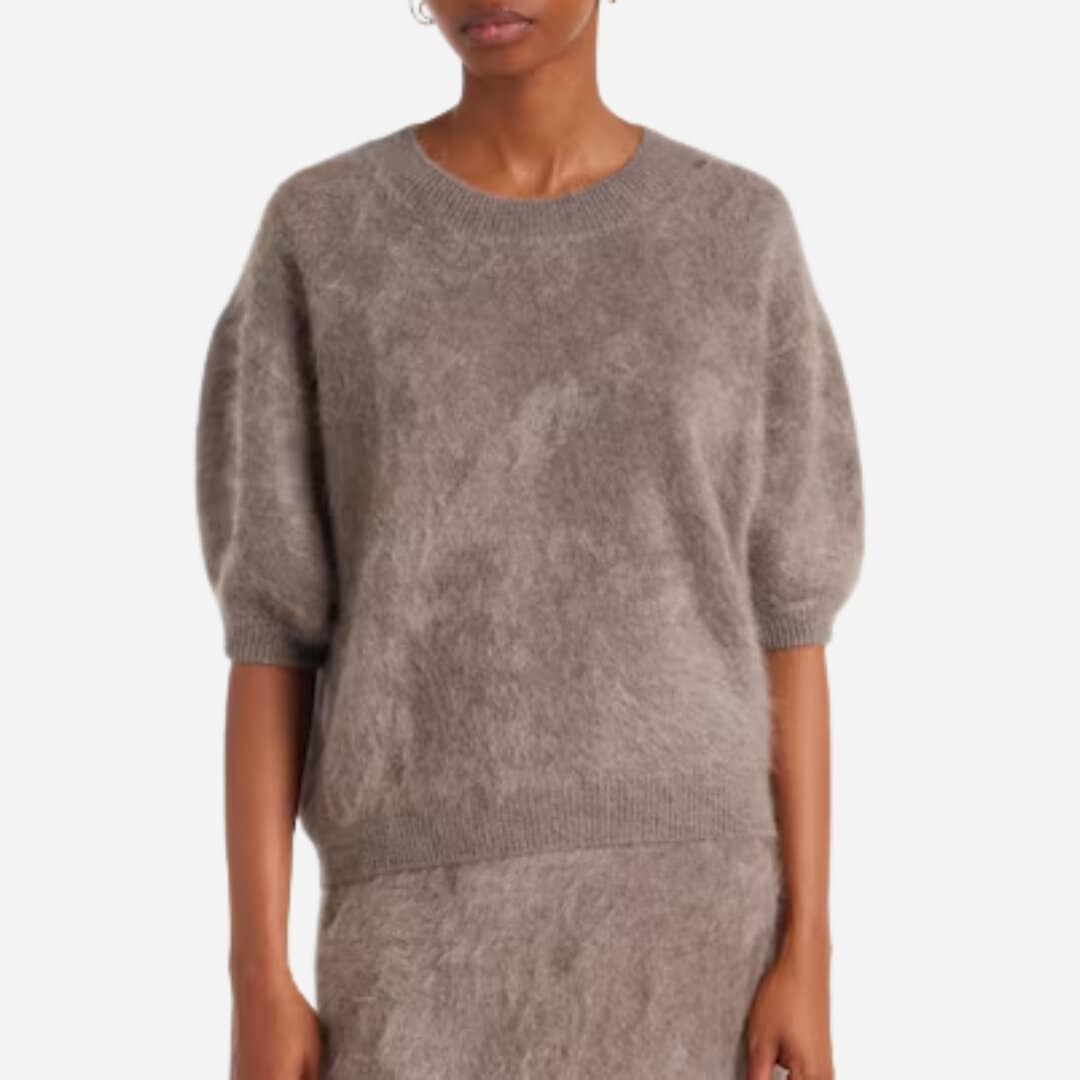The Juniper Sweater - Truffle Brushed