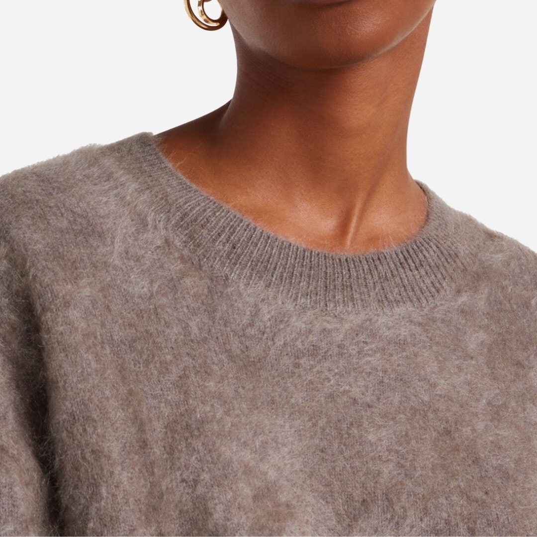 The Juniper Sweater - Truffle Brushed