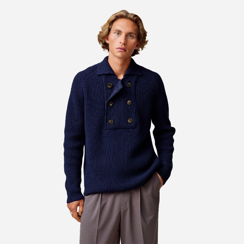 Blaatrøie No 6 - Dark Navy
