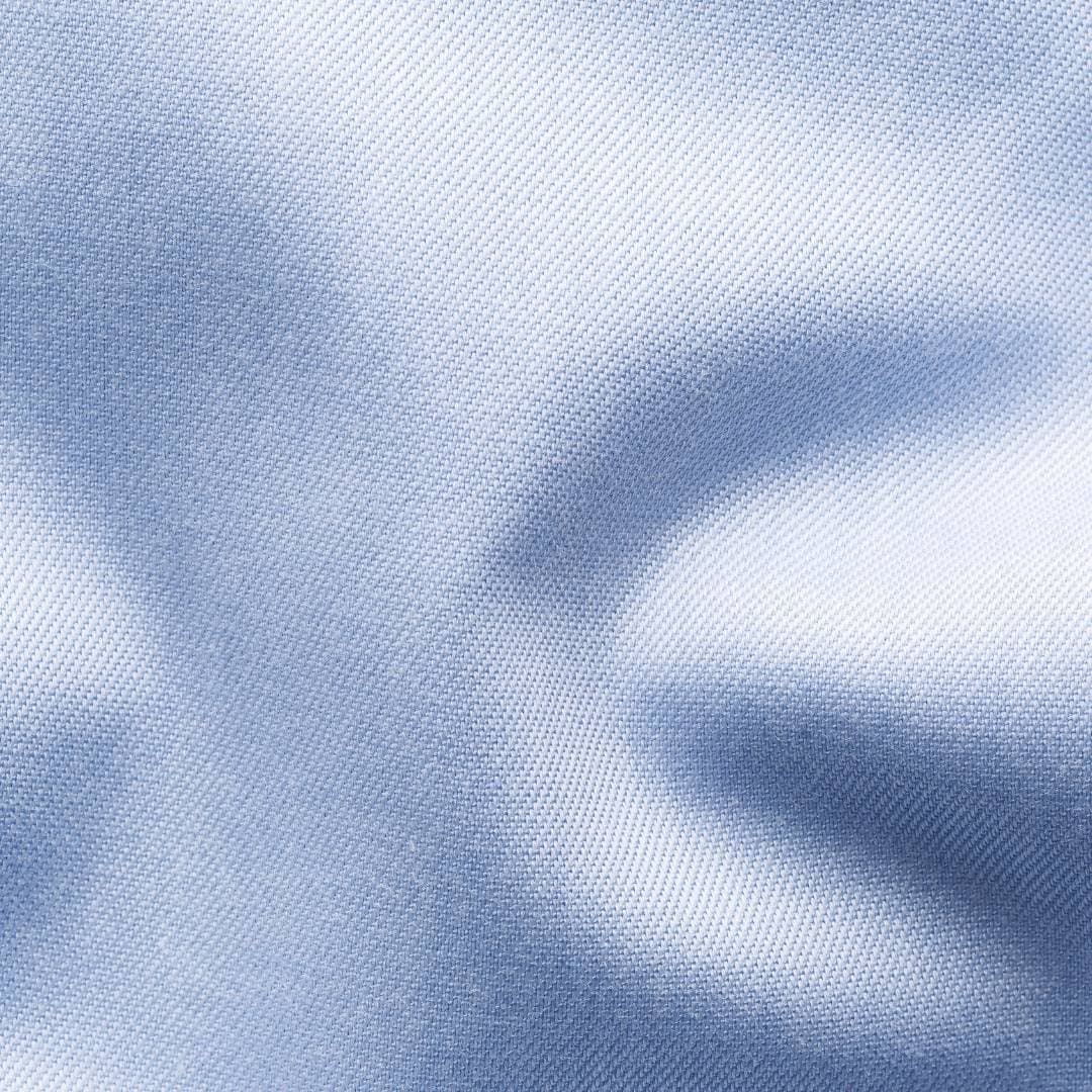 Slim Signature Twill Shirt Contrast - Light Blue