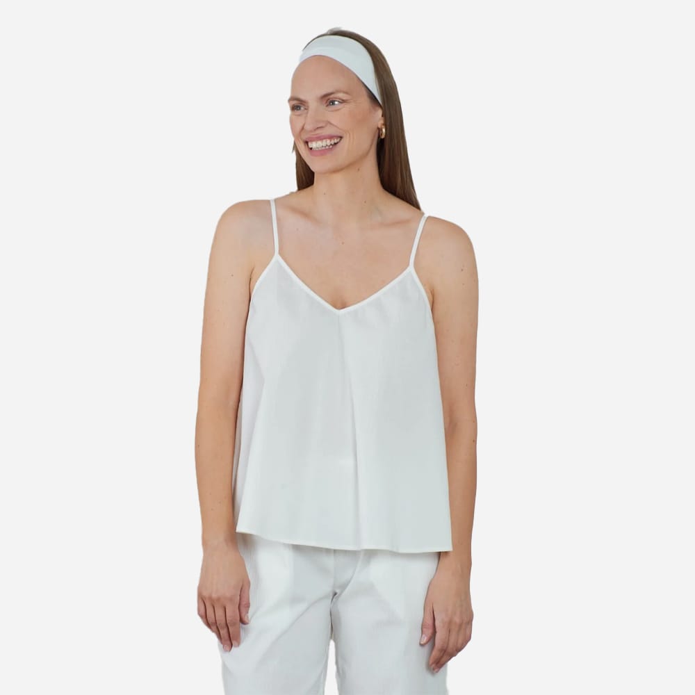 Roma Seersucker - Offwhite