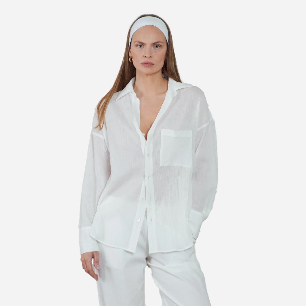 Rocha Crinkled - Offwhite