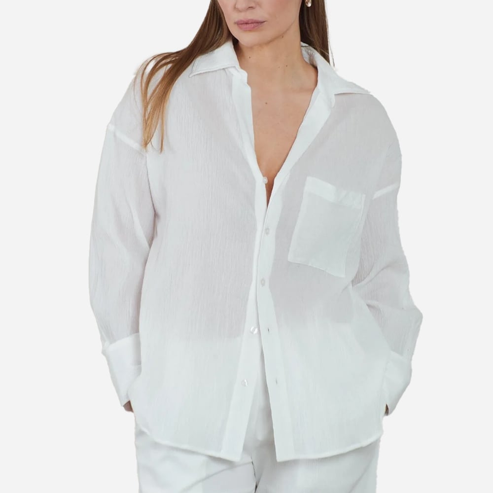 Rocha Crinkled - Offwhite