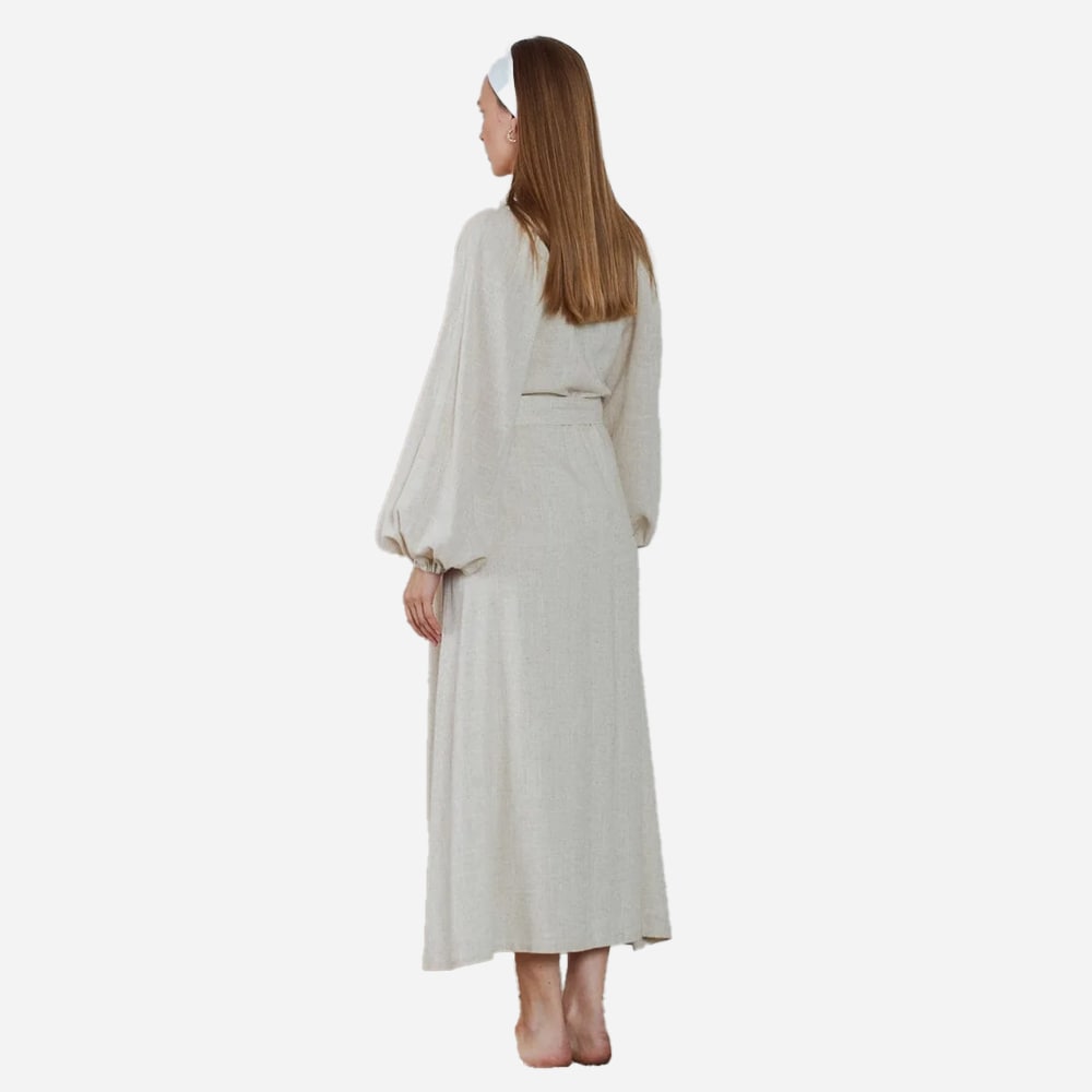 Milla Linen Blend - Ecru Melange