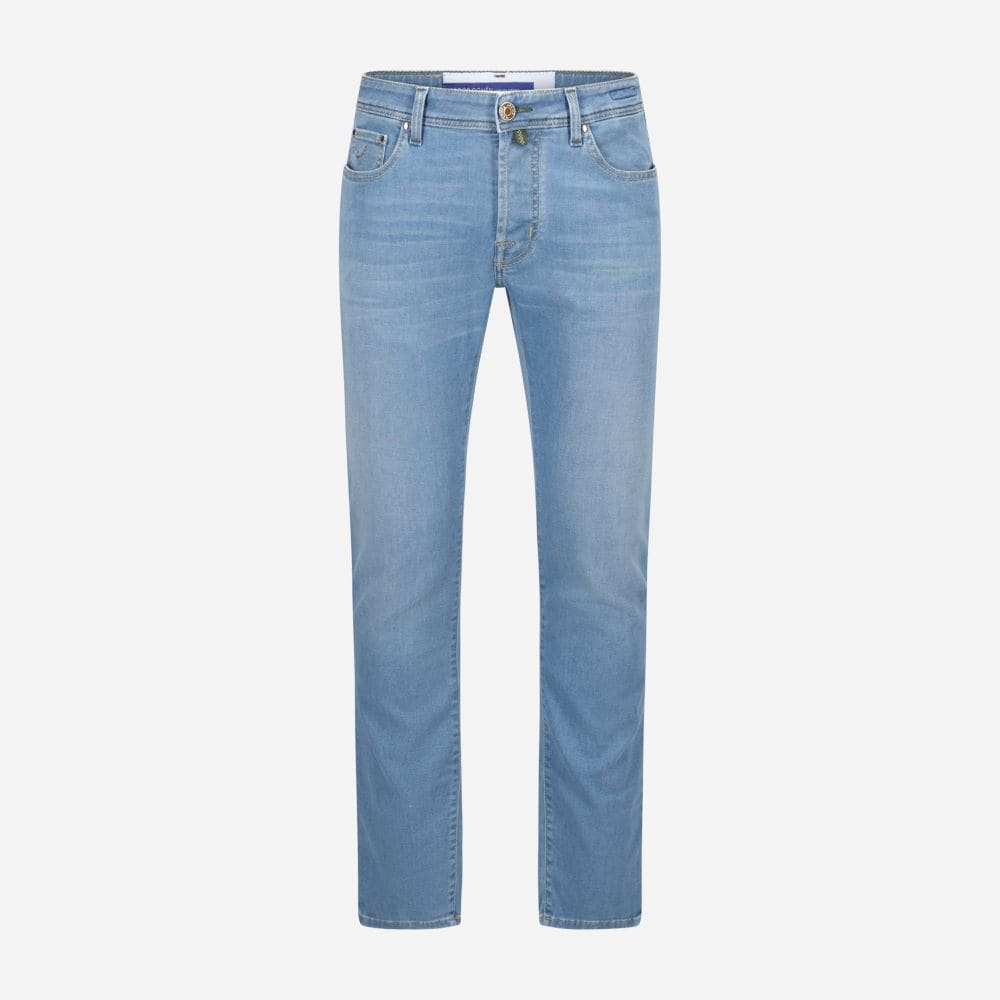 Bard Slim Fit Stretch Jeans - Light Blue