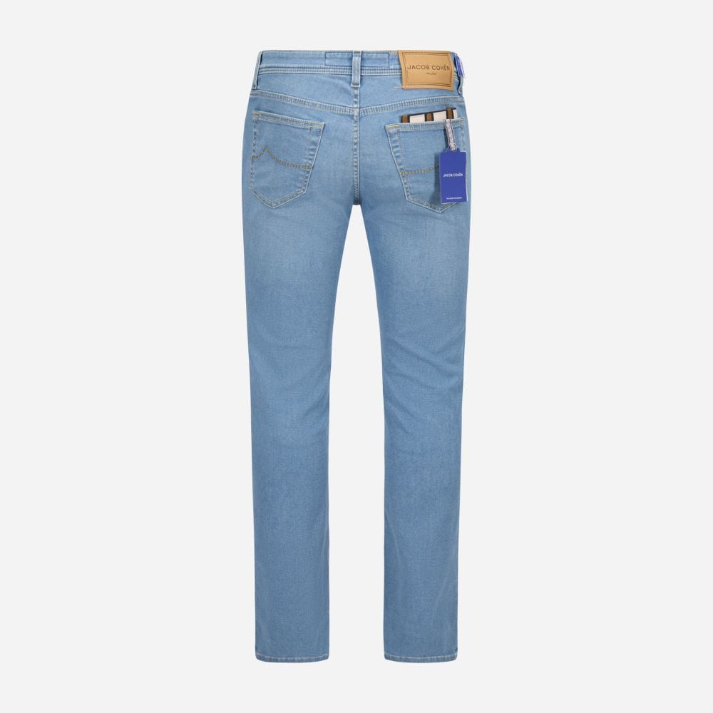 Bard Slim Fit Stretch Jeans - Light Blue
