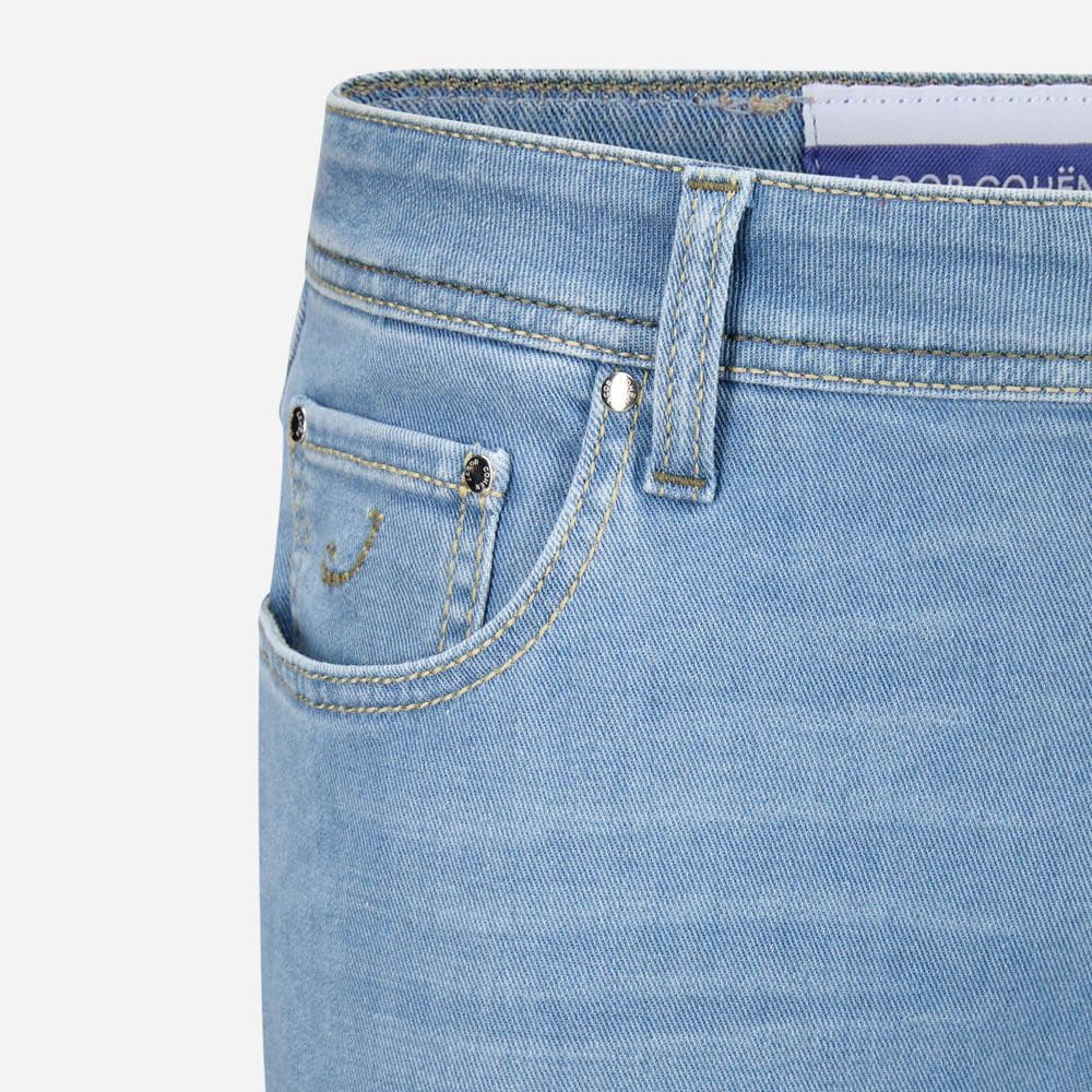 Bard Slim Fit Stretch Jeans - Light Blue