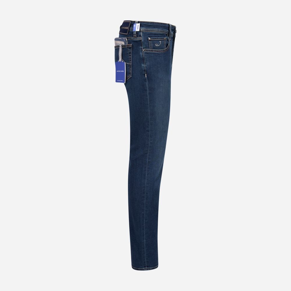 Bard Slim Fit Stretch Jeans - Dark Blue