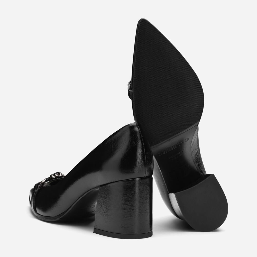 Pumps - Creta Nero