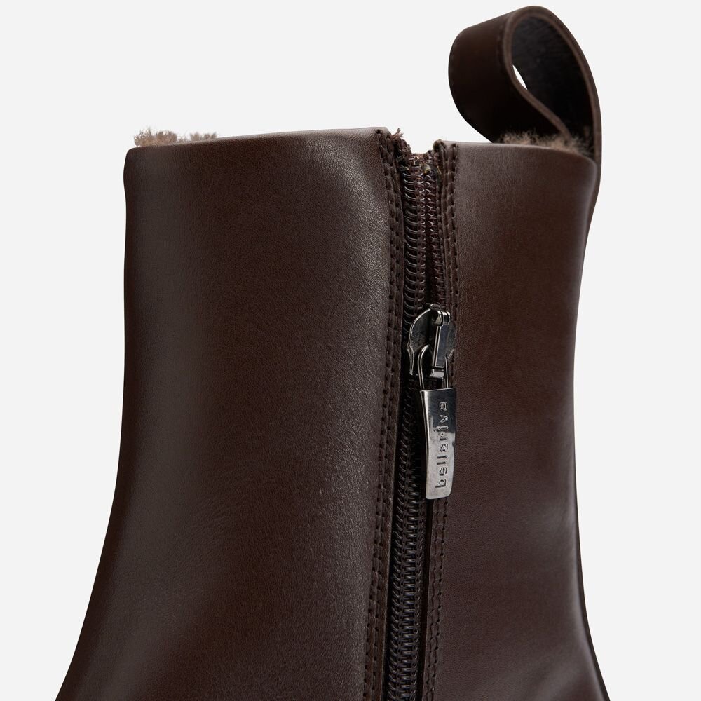 Classic Boots With Fur - Vitello T.Moro