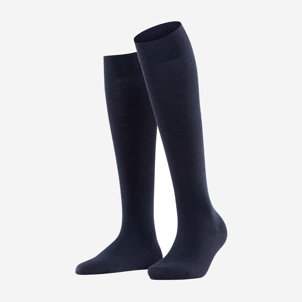 Soft Merino Knee High - Dark Navy
