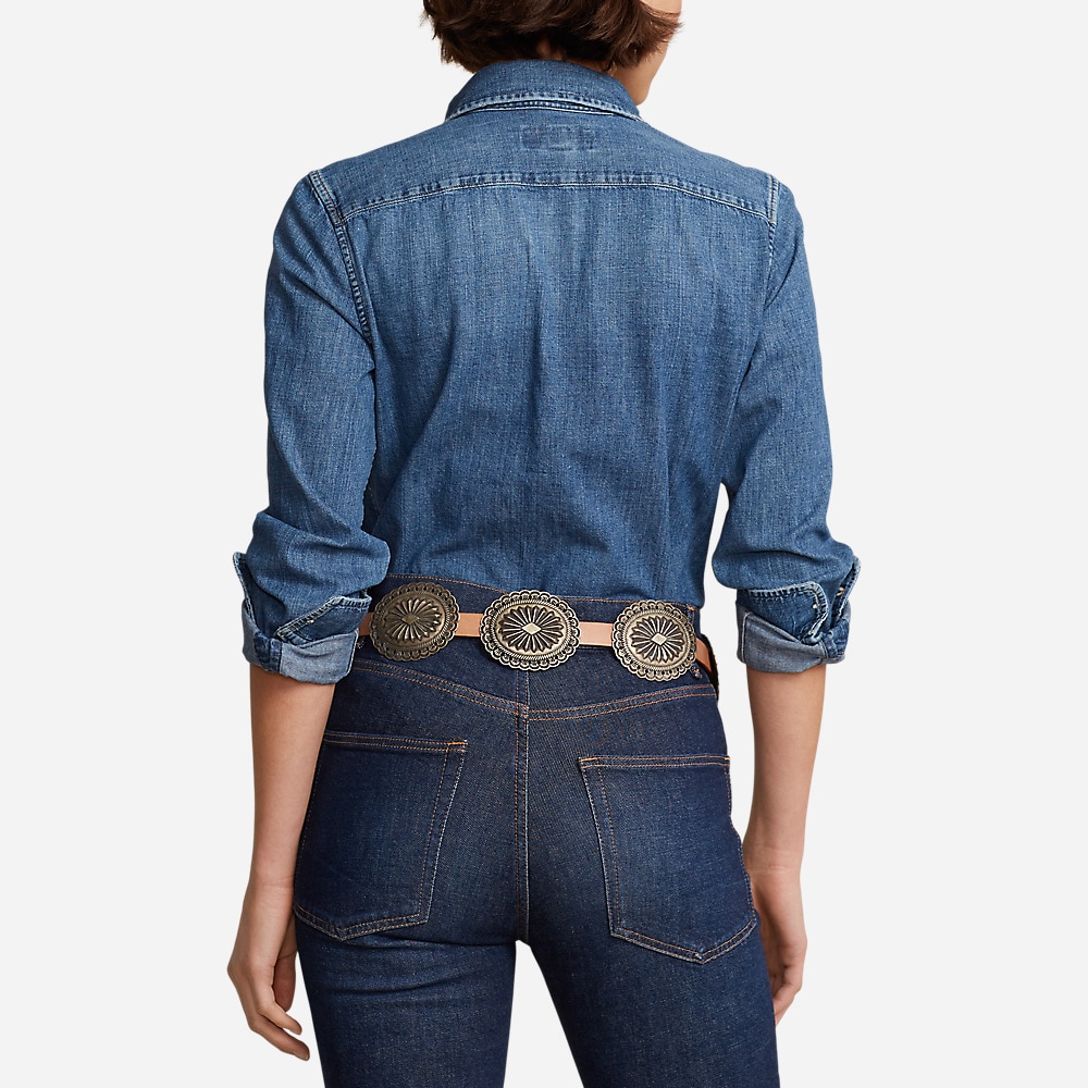 Slim Fit Denim Shirt - Merced Wash