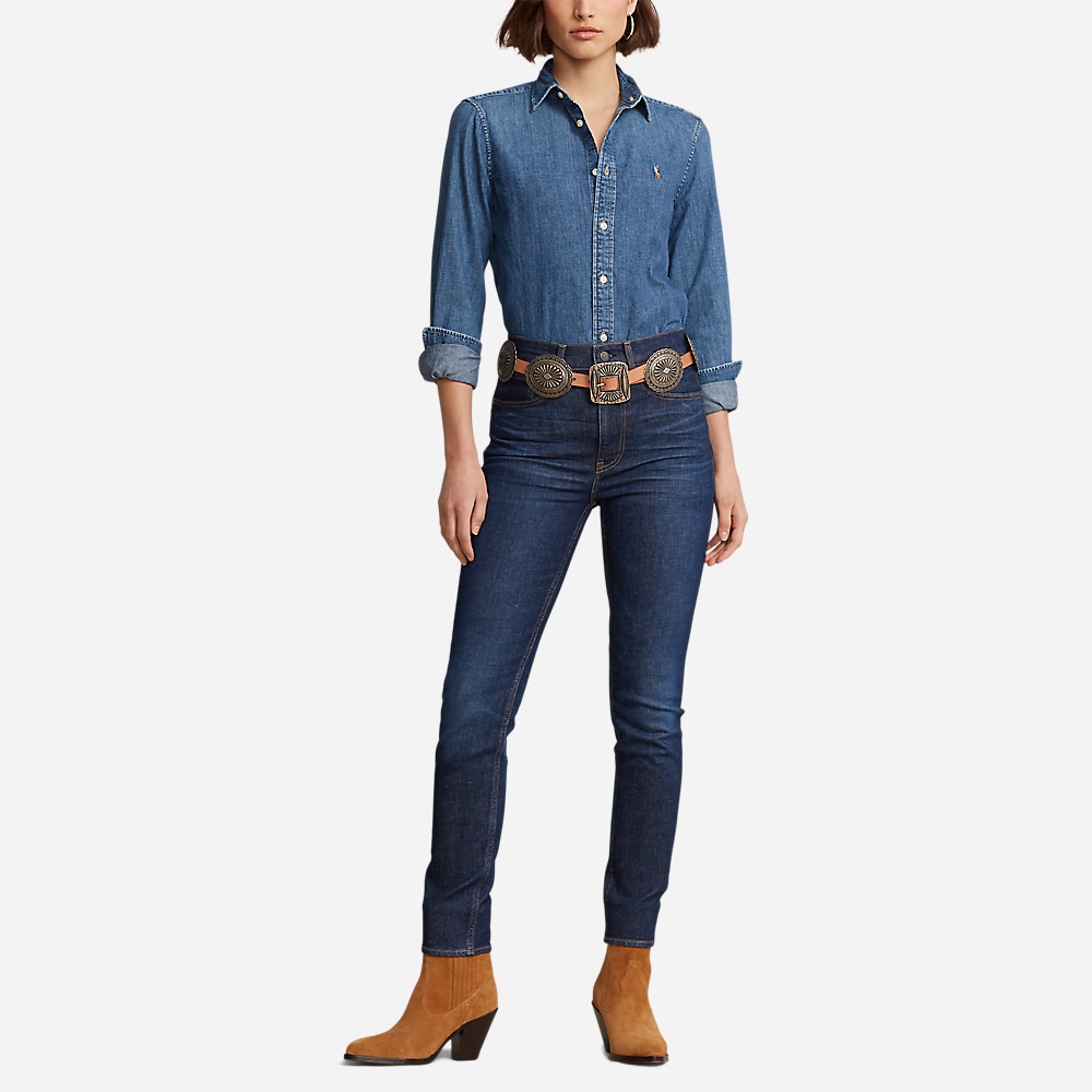 Slim Fit Denim Shirt - Merced Wash