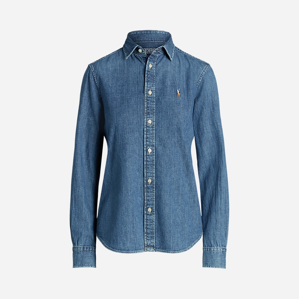 Slim Fit Denim Shirt - Merced Wash