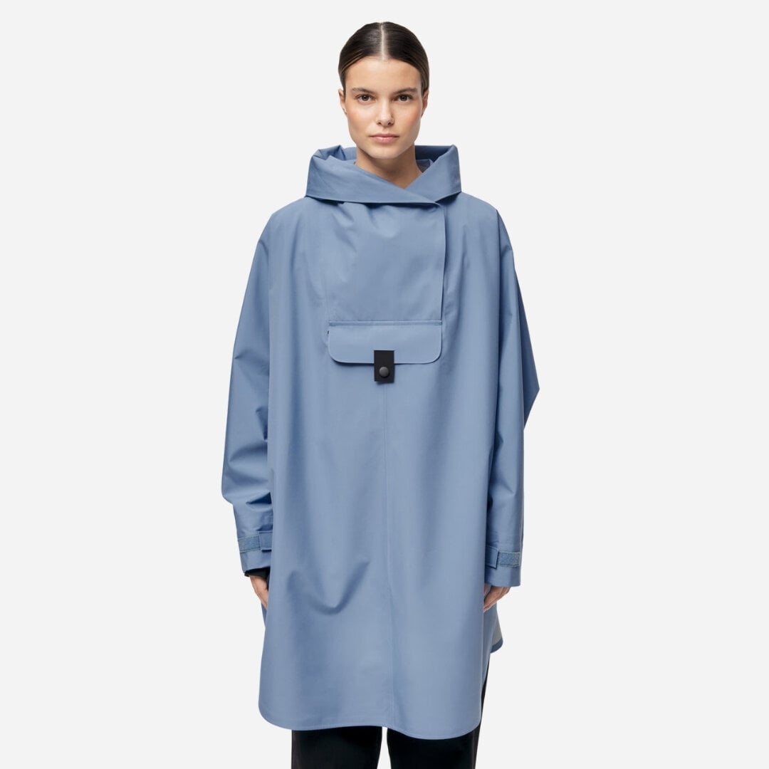 Bergen Poncho - Blue Hour