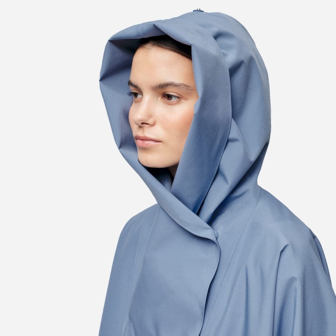 Bergen Poncho - Blue Hour