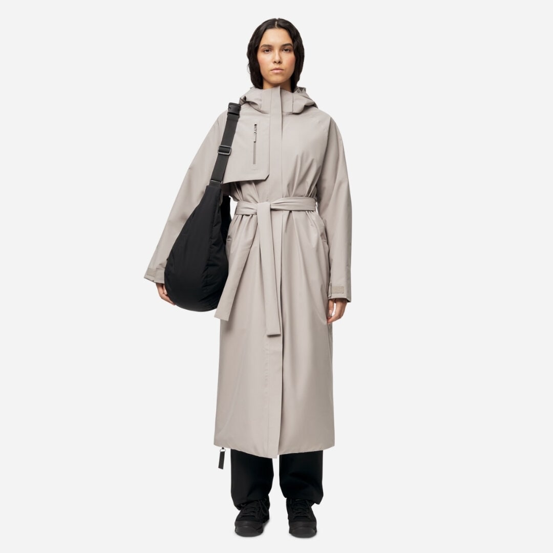 åse Insulated Coat - Low Tide