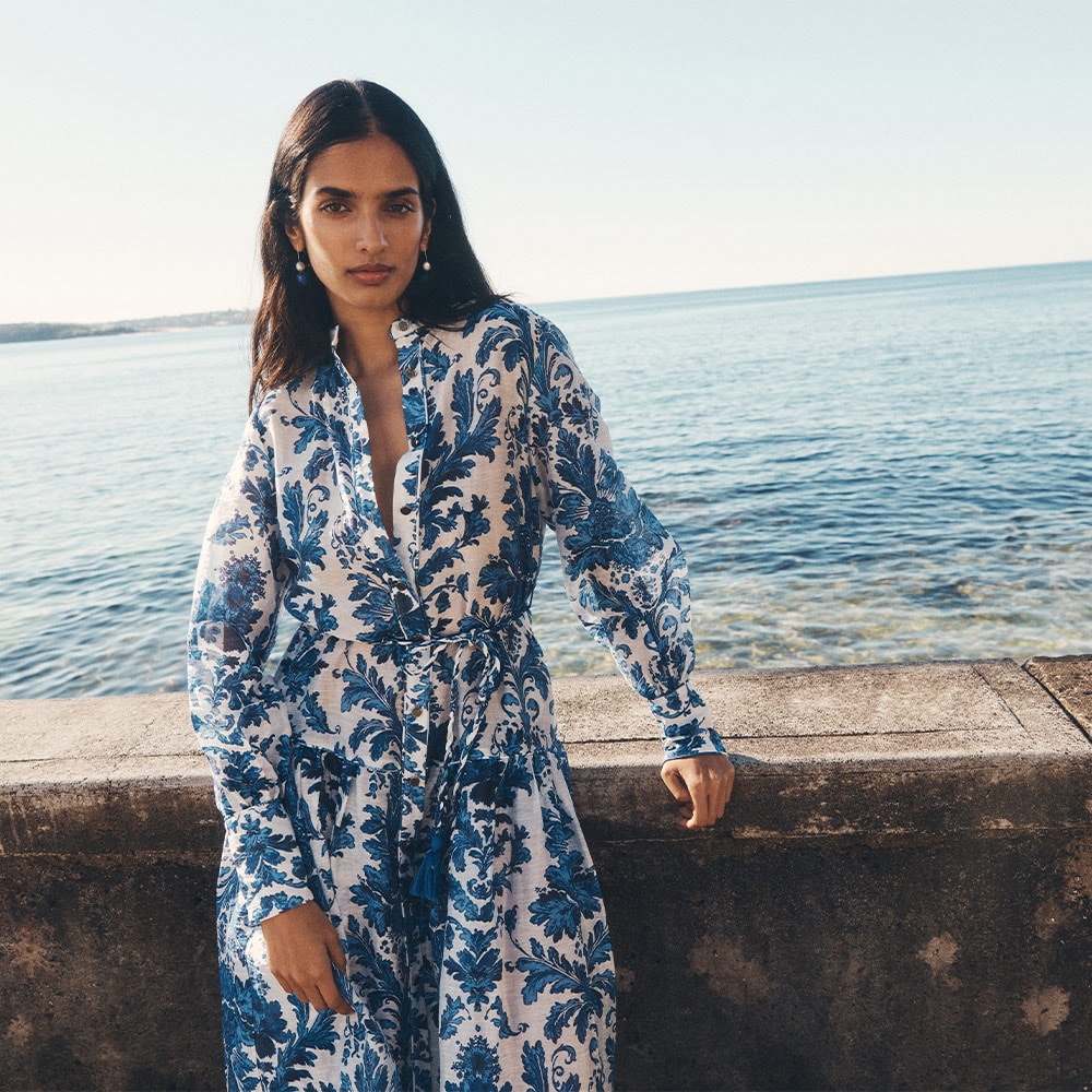 Adrianna Shirt Dress - Adrianna Print