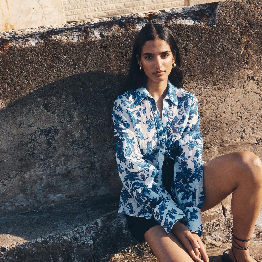 Adrianna Blouse - Adrianna Print