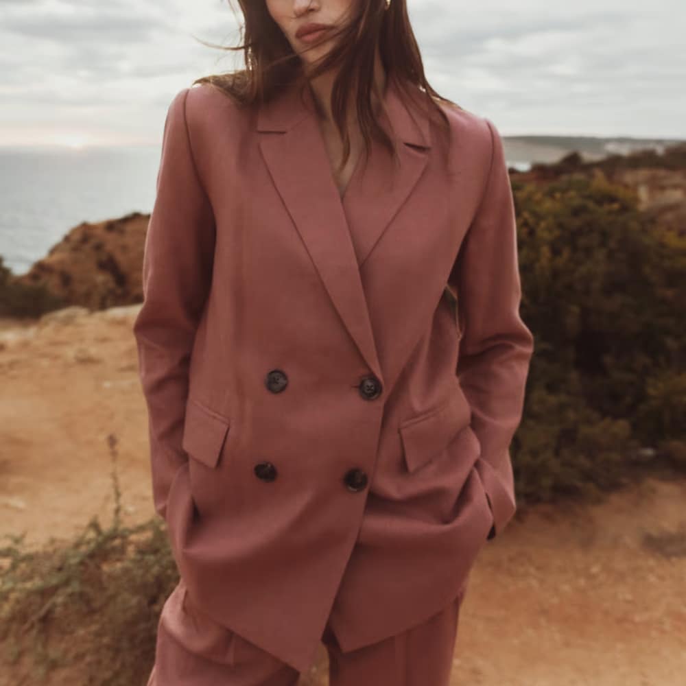 Mindy Blazer - Terracotta