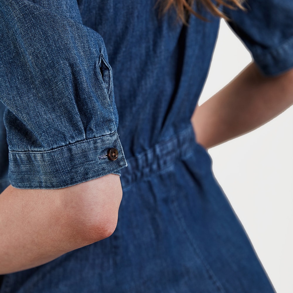 Jolene Cargo Dress - Dark Indigo