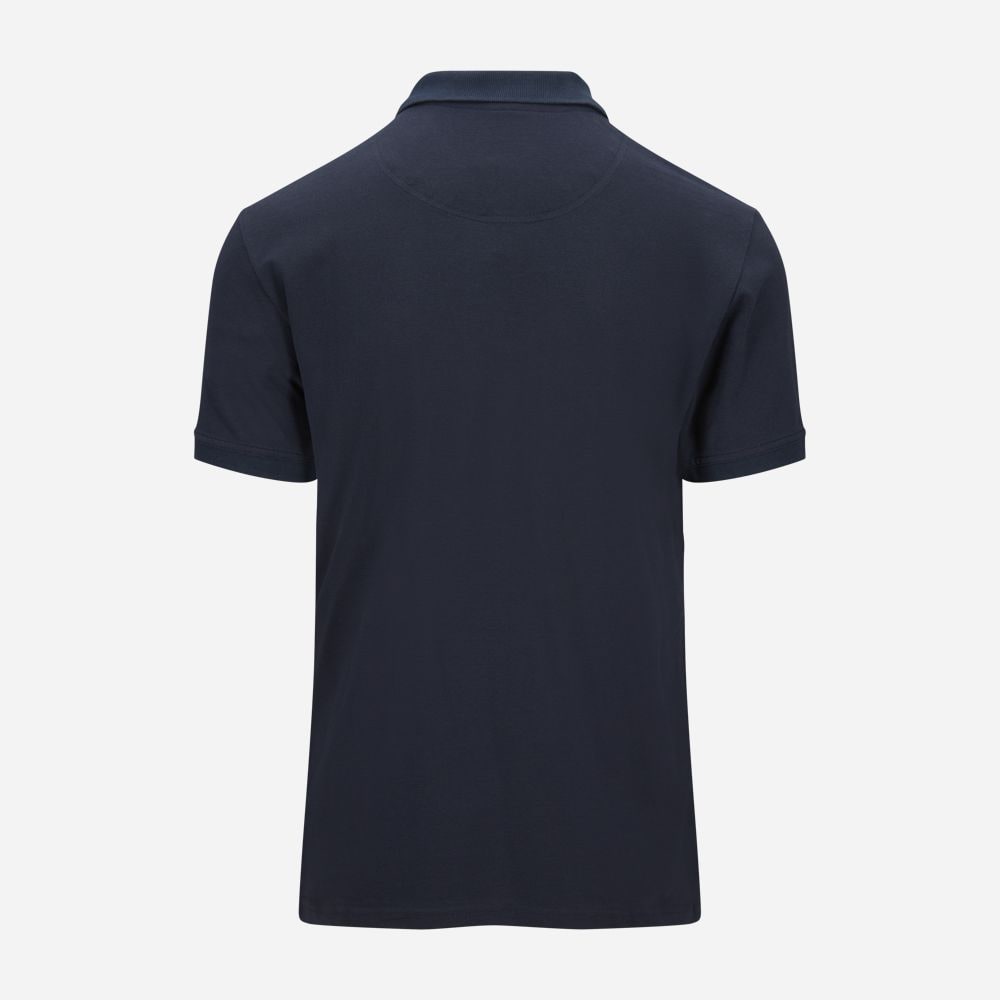 Outwashed Logo Pique - Navy