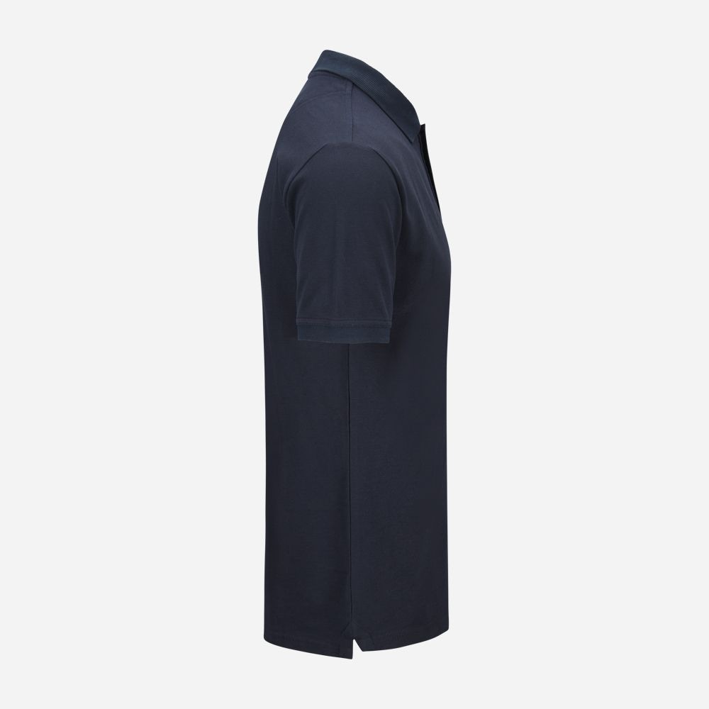 Outwashed Logo Pique - Navy