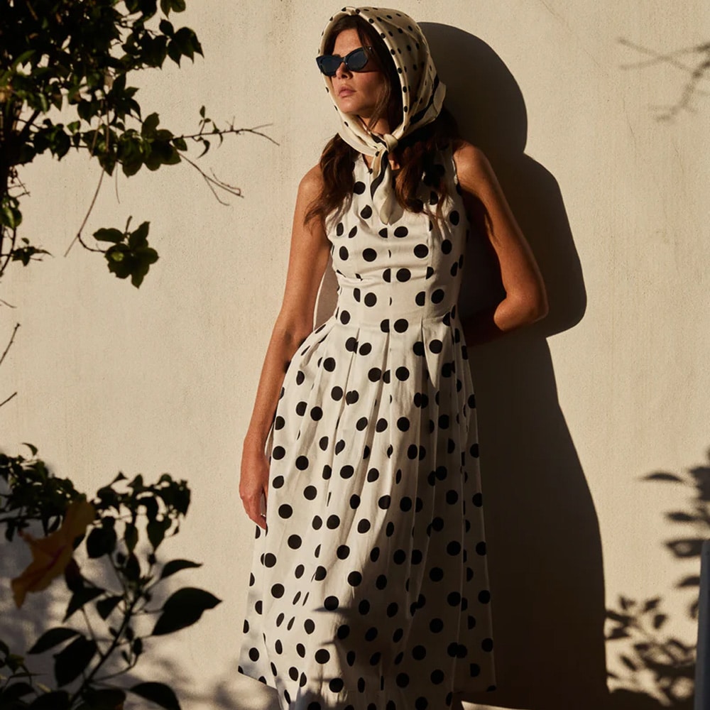 Julitta Dress - Polka Dots