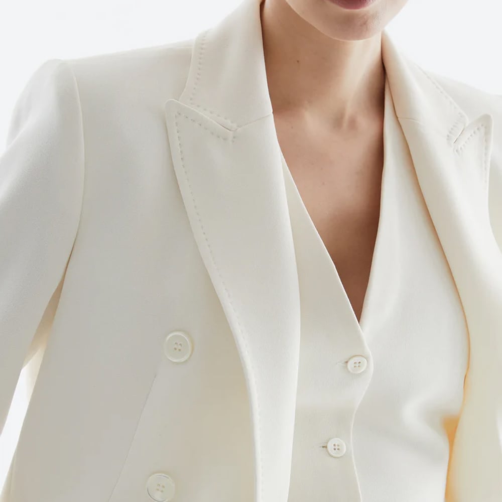 Traci Blazer - Chalk White