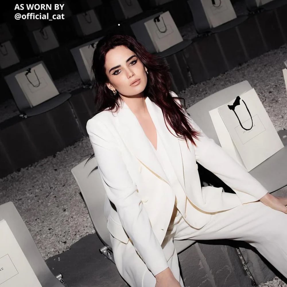 Traci Blazer - Chalk White